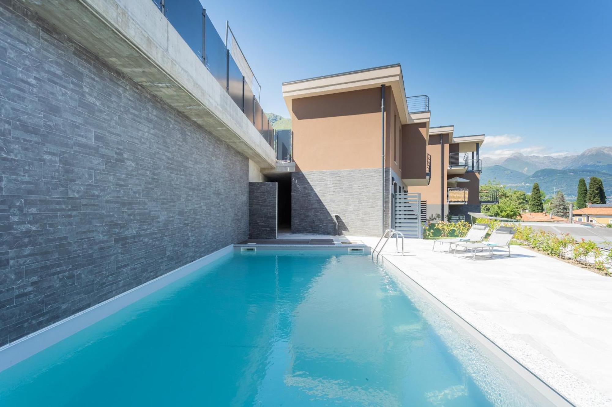 Misultin House & Swimming Pool, Luxury In Lake Como By Rent All Como Pianello Del Lario エクステリア 写真
